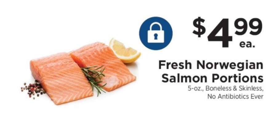 Fresh Norwegian Salmon Portions