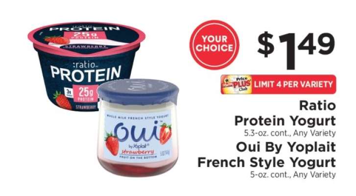Ratio Protein Yogurt / Oui By Yoplait French Style Yogurt
