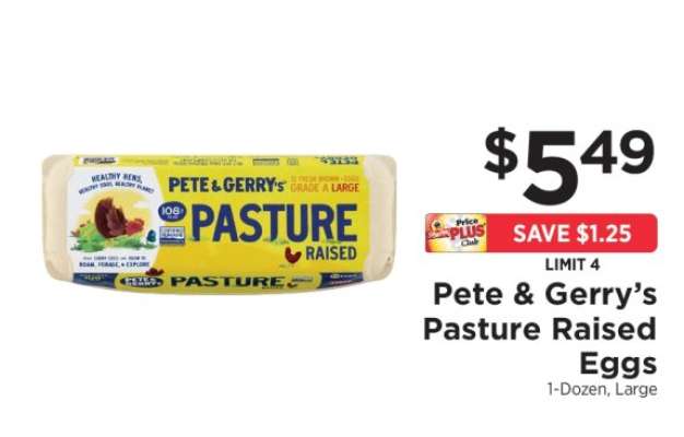 Pete & Gerry's Pasture Raised Eggs