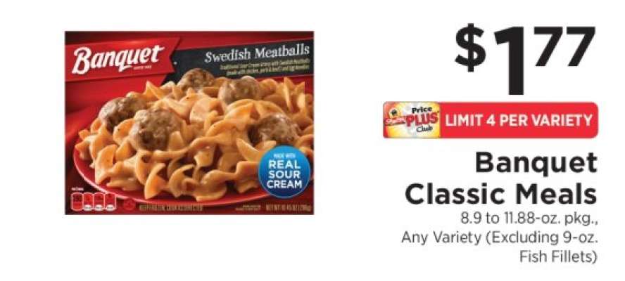 Banquet Classic Meals