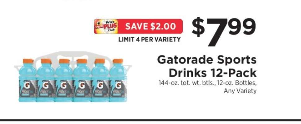 Gatorade Sports Drinks 12-Pack