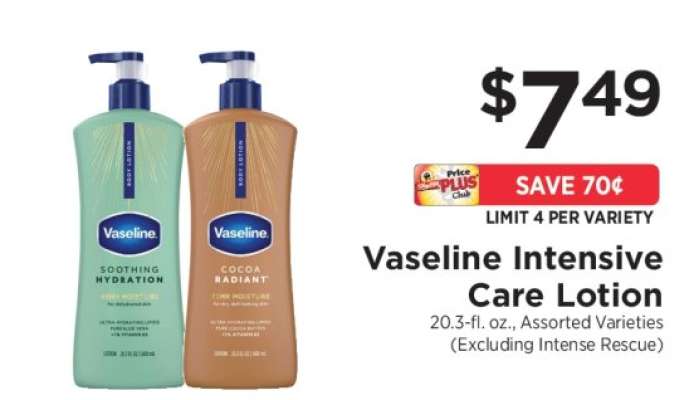 Vaseline Intensive Care Lotion