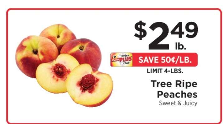 Tree Ripe Peaches