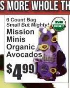 Mission Minis Organic Avocados