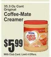 Coffee mate Creamer