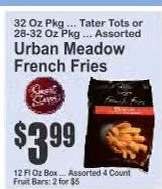 Urban Meadow French Fries