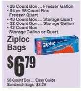 Ziploc Bags