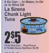 La Sirena Chunk Light Tuna