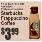 Starbucks Frappuccino Coffee