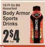 Body Armor Sports Drinks