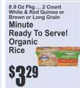 Minute Ready To Serve! Organic Rice