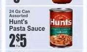 Hunt's Pasta Sauce
