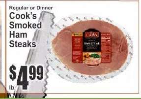 Cook's Smoked Ham Steaks