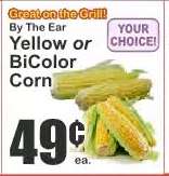 Yellow or BiColor Corn