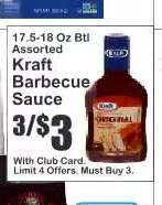 Kraft Barbecue Sauce