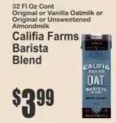 Califia Farms Barista Blend