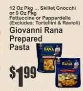 Giovanni Rana Prepared Pasta