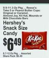 Hershey's Snack Size Candy