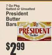 President Butter Bars