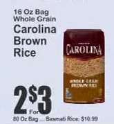 Carolina Brown Rice