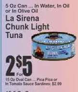 La Sirena Chunk Light Tuna
