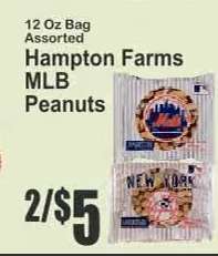 Hampton Farms MLB Peanuts