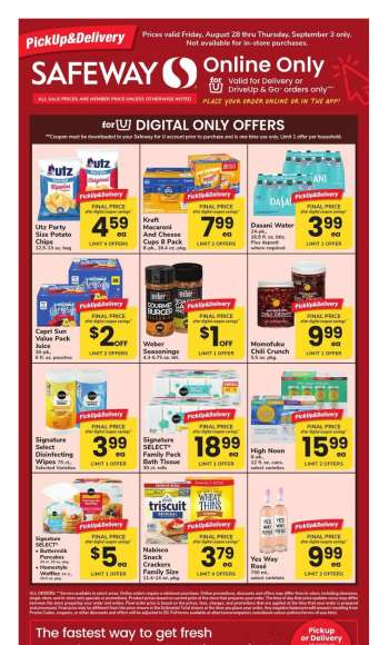 Safeway Flyer - 08/28/2026 - 09/03/2026.