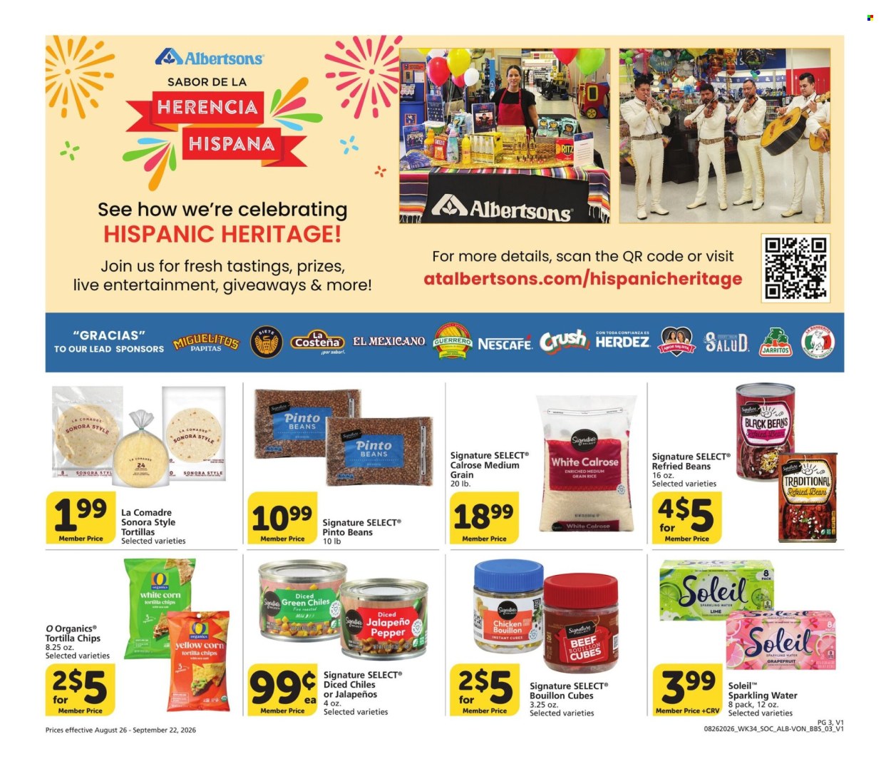 Albertsons ad - 08/26/2026 - 09/22/2026. Page 3