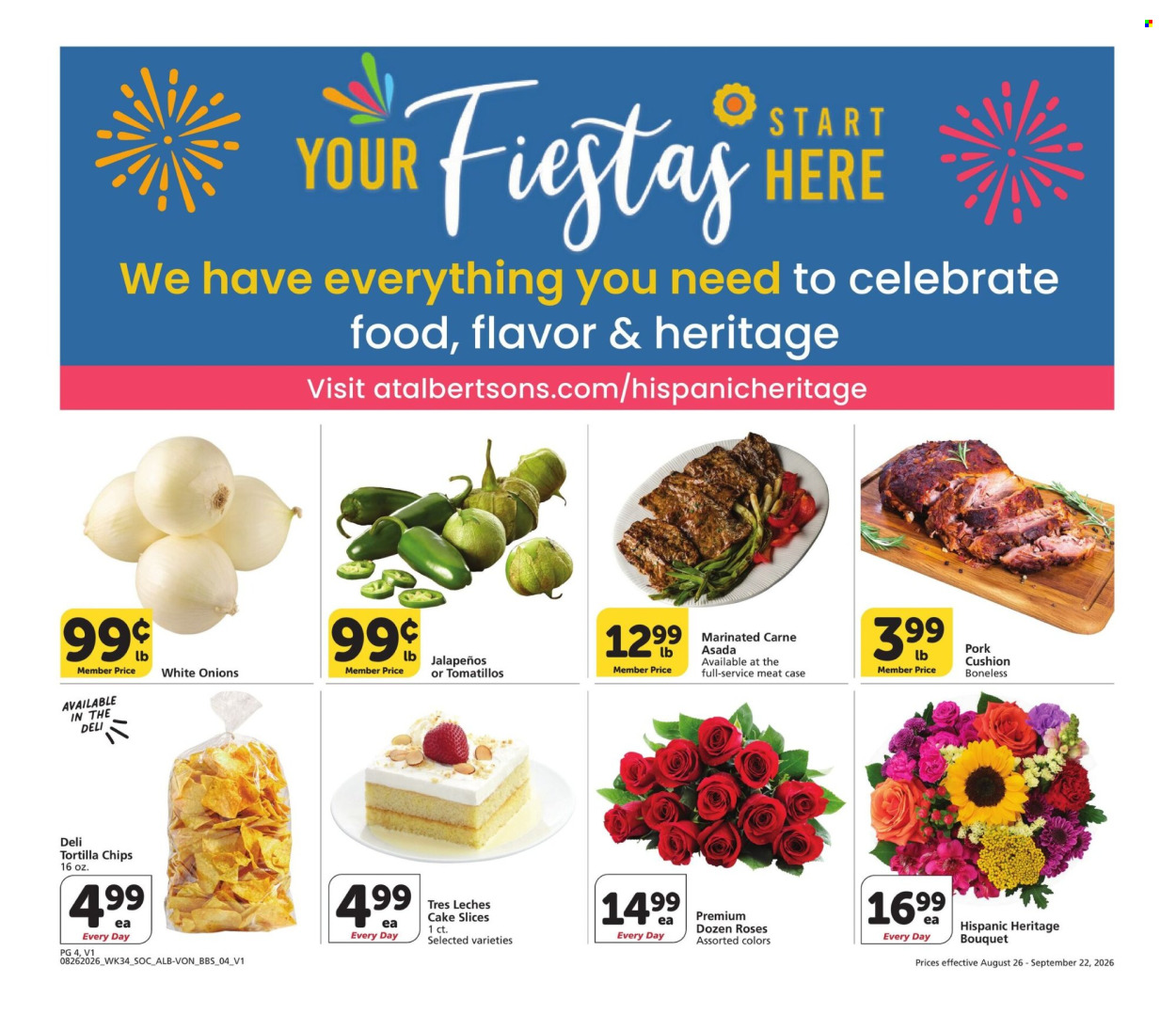Albertsons ad - 08/26/2026 - 09/22/2026. Page 4