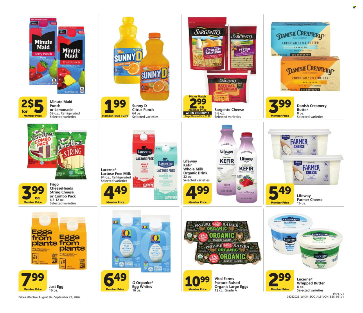 Albertsons ad - 08/26/2026 - 09/22/2026. Page 9