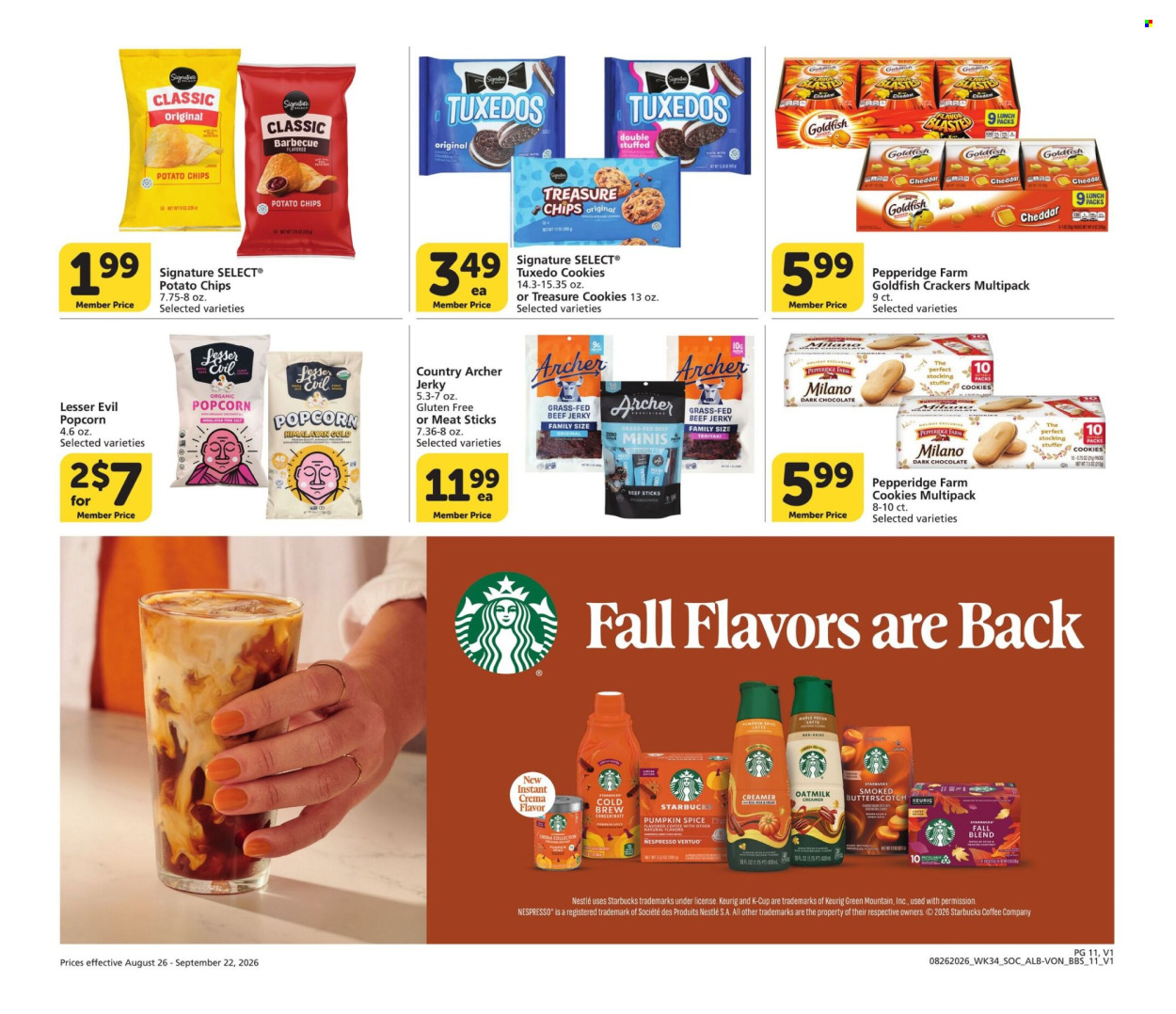 Albertsons ad - 08/26/2026 - 09/22/2026. Page 11