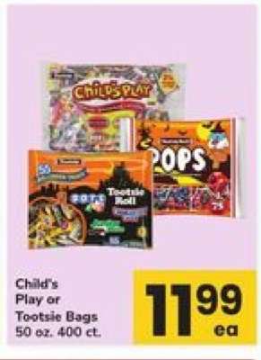 Child's Play or Tootsie Bags
