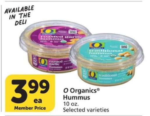 O Organics Hummus