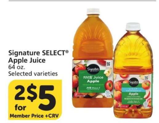 Signature Select Apple Juice