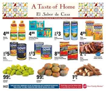 Big Y Flyer - 07/30/2026 - 09/09/2026.