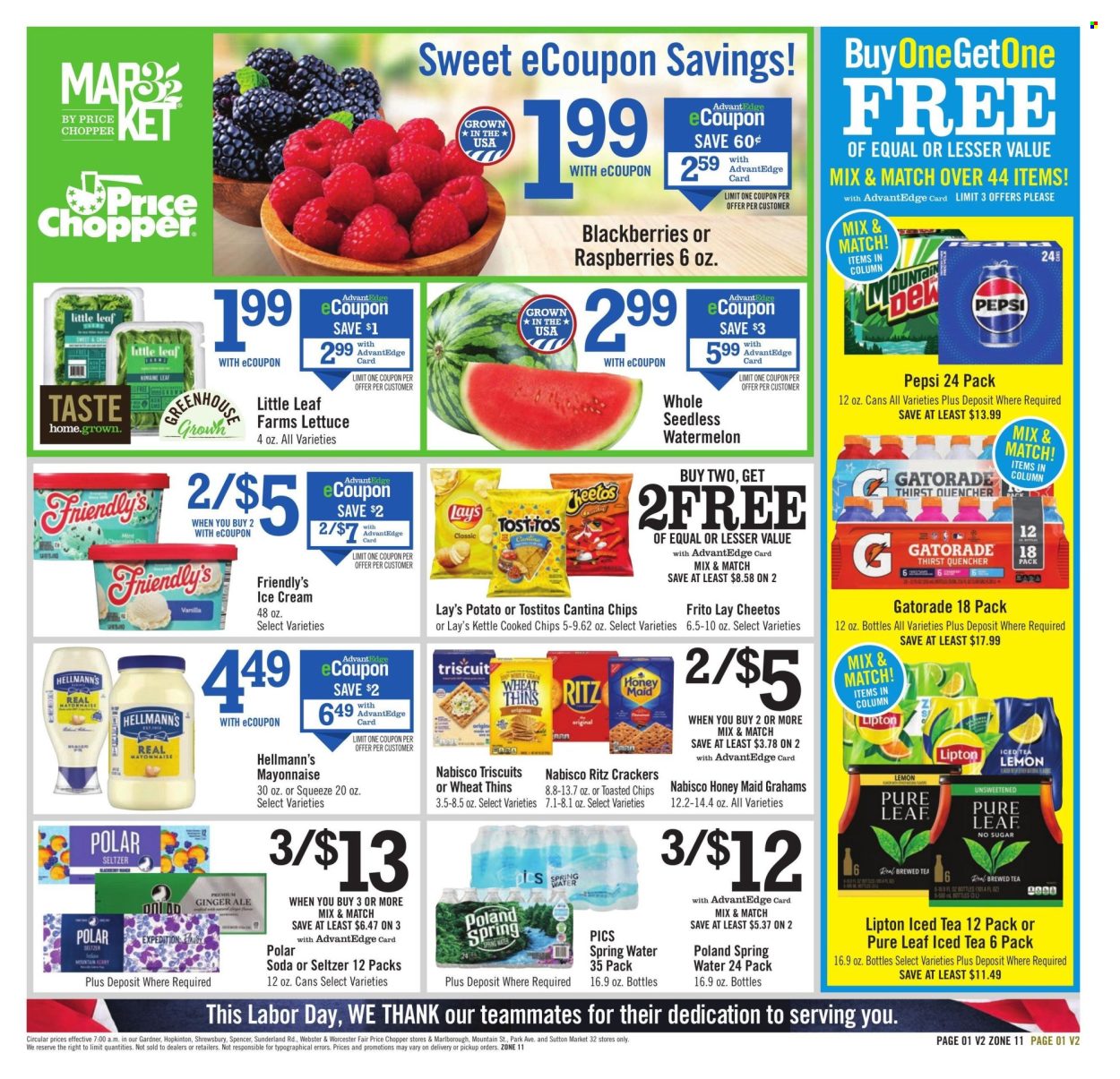 Price Chopper ad - 08/30/2026 - 09/05/2026. Page 1