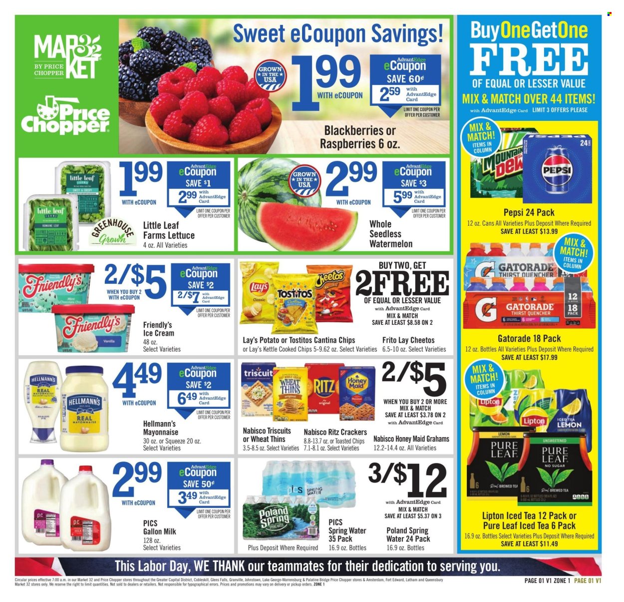 Price Chopper ad - 08/30/2026 - 09/05/2026. Page 1