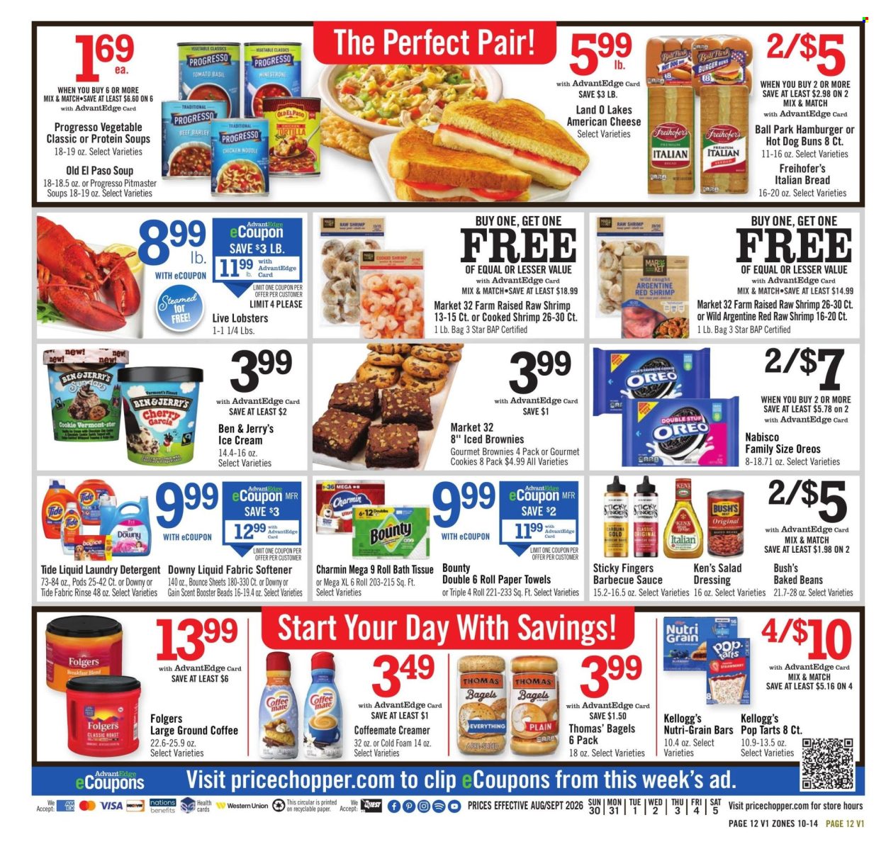 Price Chopper ad - 08/30/2026 - 09/05/2026. Page 12