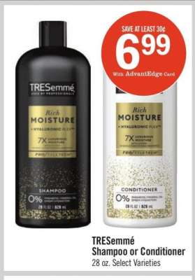 Tresemme Shampoo or Conditioner