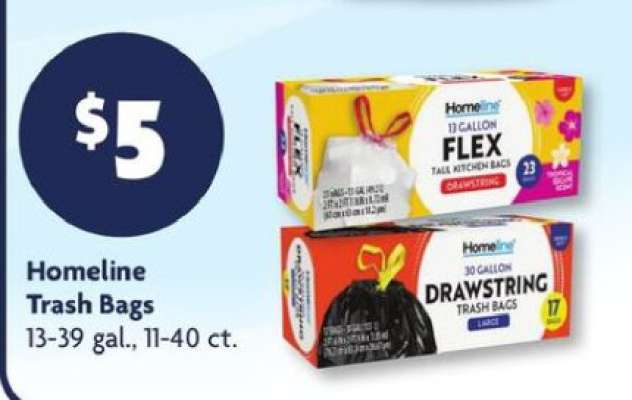 Homeline Trash Bags