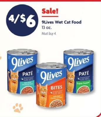 9Lives Wet Cat Food