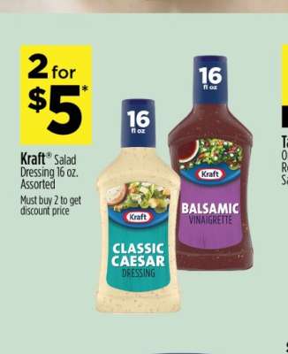 Kraft Salad Dressing 16 oz. Assorted