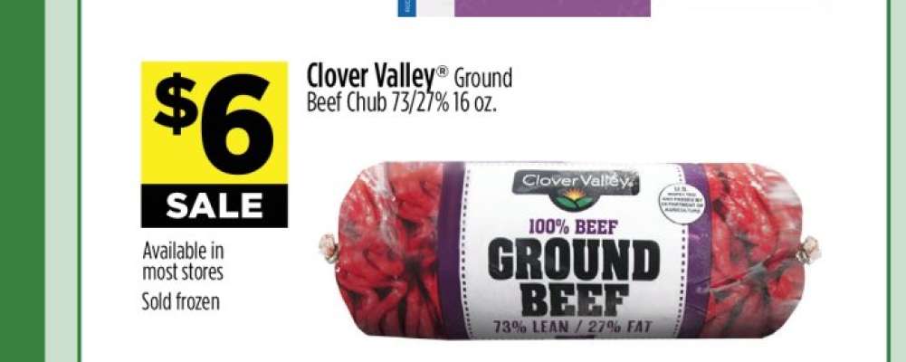 Clover Valley® Ground Beef Chub