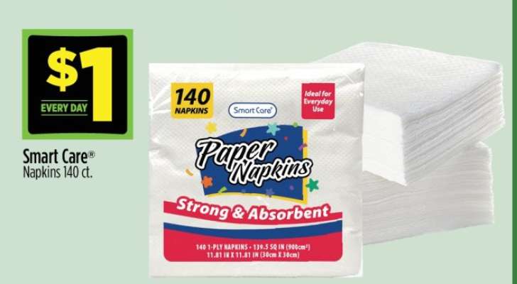 Smart Care Napkins 140 ct.