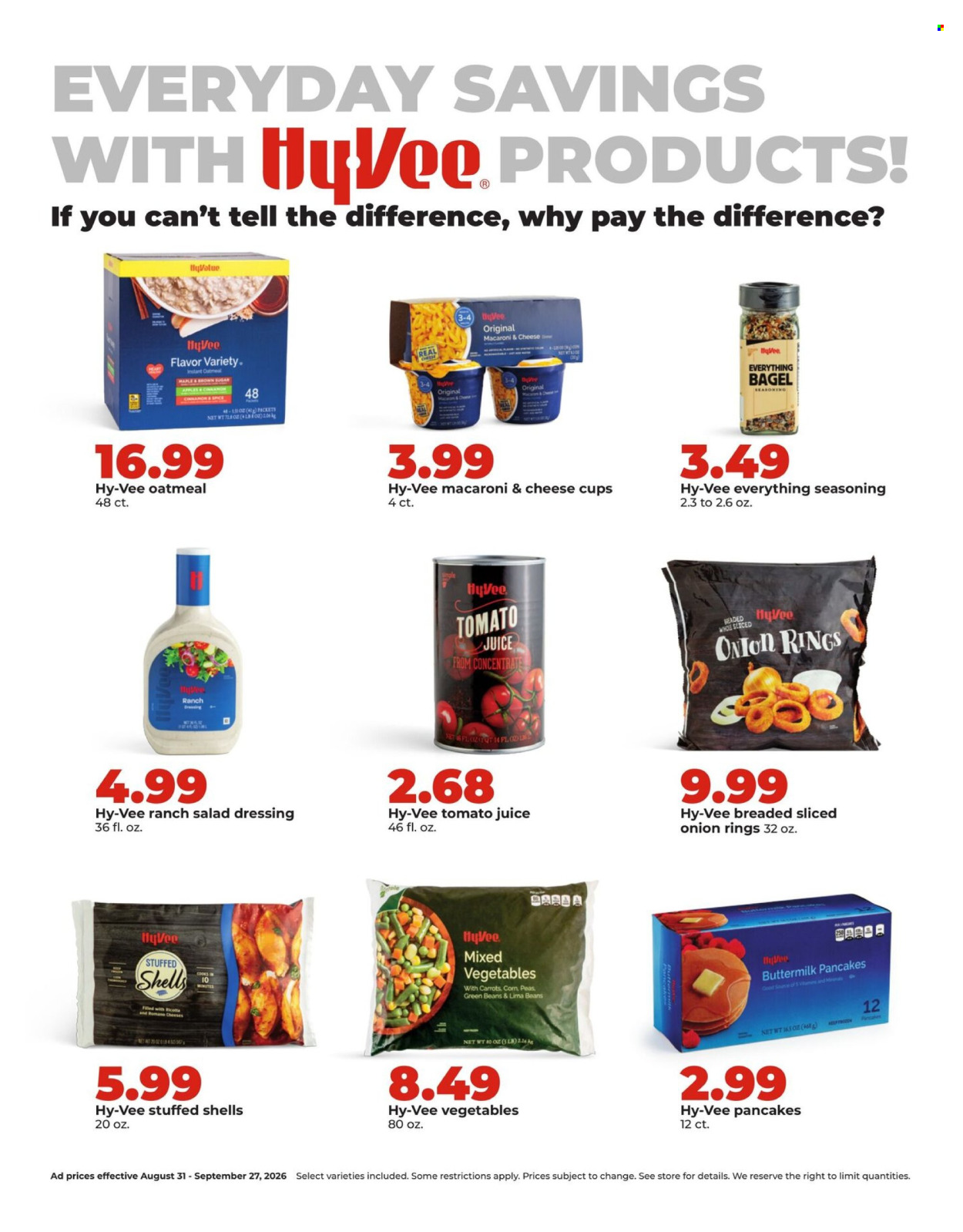 Hy-Vee ad - 08/31/2026 - 09/27/2026. Page 17