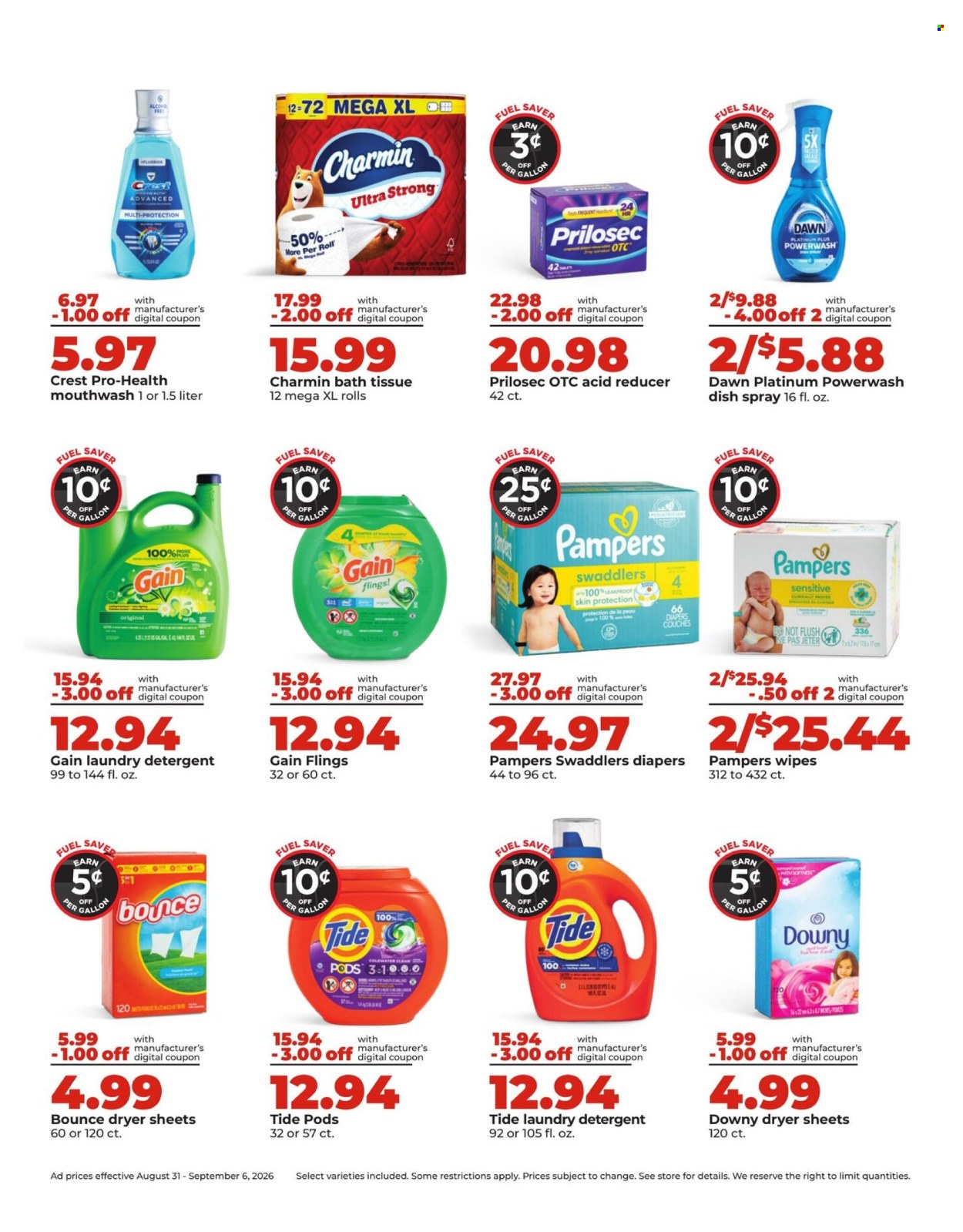 Hy-Vee ad - 08/31/2026 - 09/06/2026. Page 12