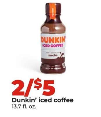Dunkin' Iced Coffee