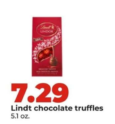 Lindt chocolate truffles