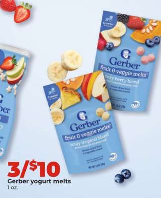 Gerber Yogurt Melts