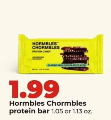 Hormbles Chormbles protein bar